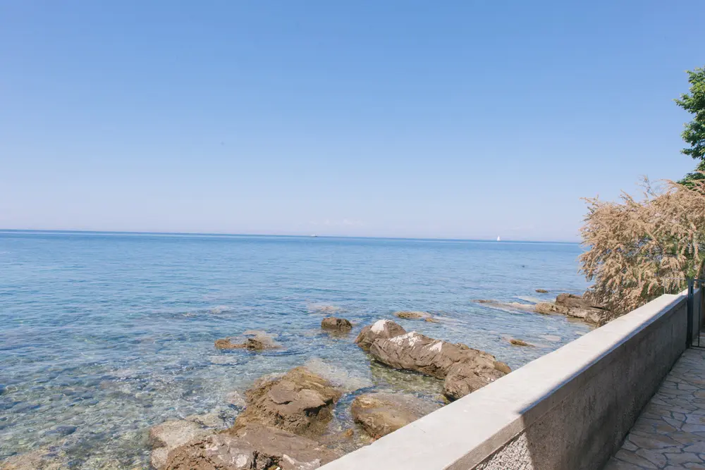 Sea view from Autocamp Tramontana — 1