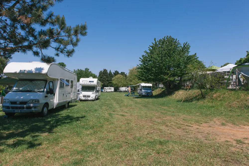 Sea view from Autocamp Tramontana — 2